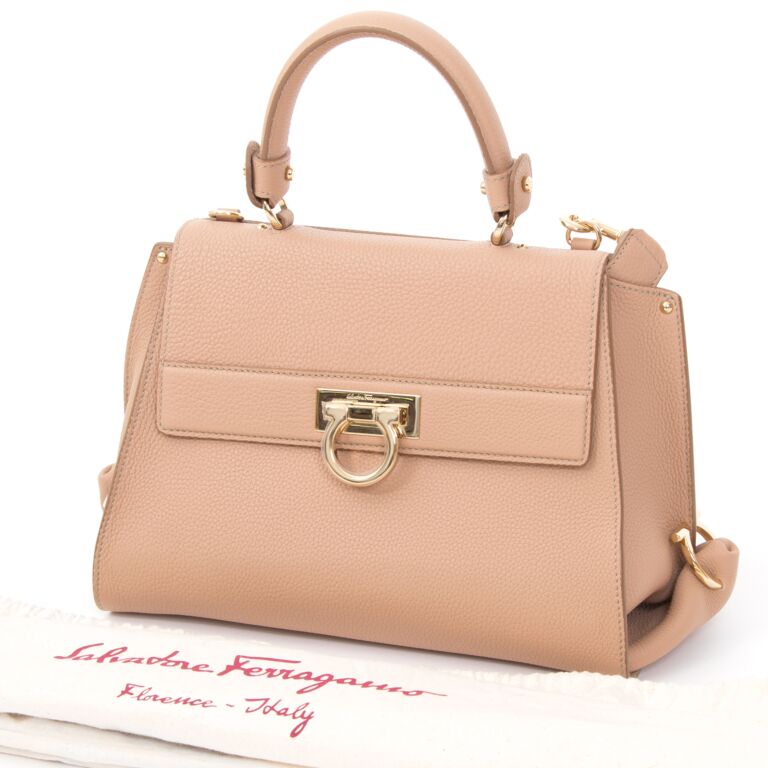 Salvatore ferragamo sofia tote top