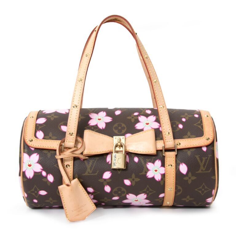 Louis Vuitton Takashi Murakami 2003 Cherry Blossom Monogram Papillon B -  Ākaibu Store