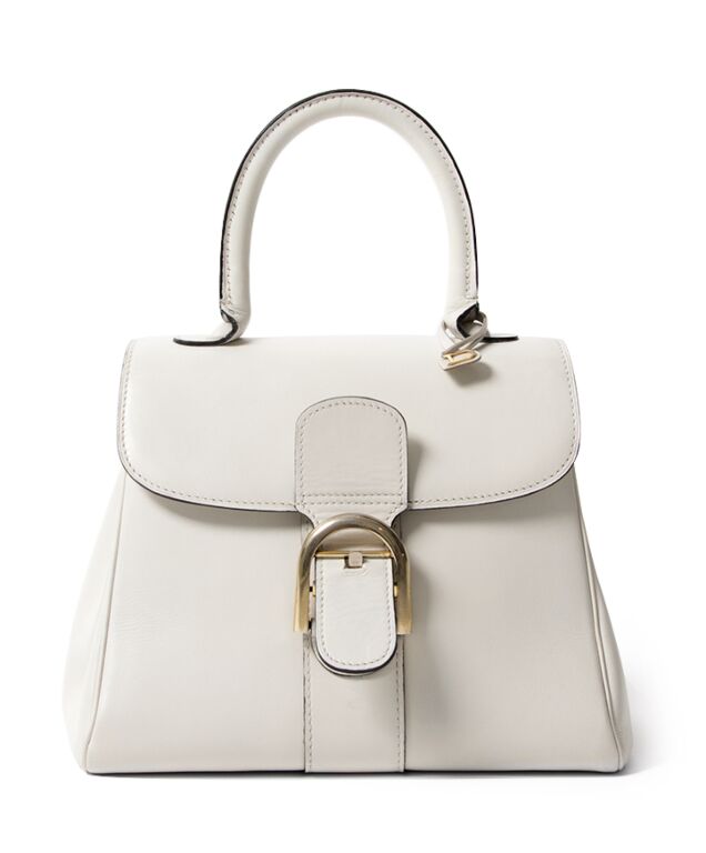 Delvaux white brilliant mini bag