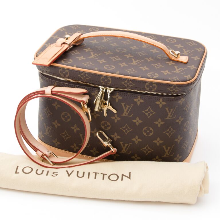 Louis Vuitton Monogram Nice Jewelry Case - Brown Cosmetic Bags