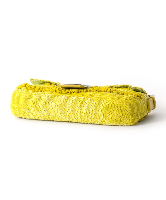 Fendi baguette yellow best sale