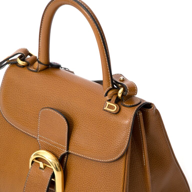 Delvaux brillant cognac hot sale