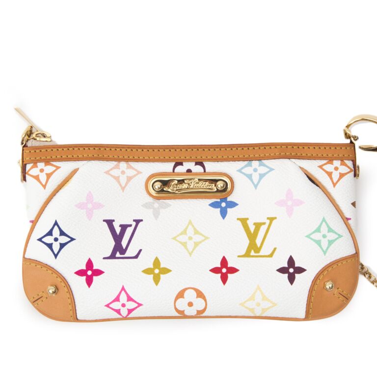 Louis Vuitton Pochette Milla Monogram Multicolore MM White - US