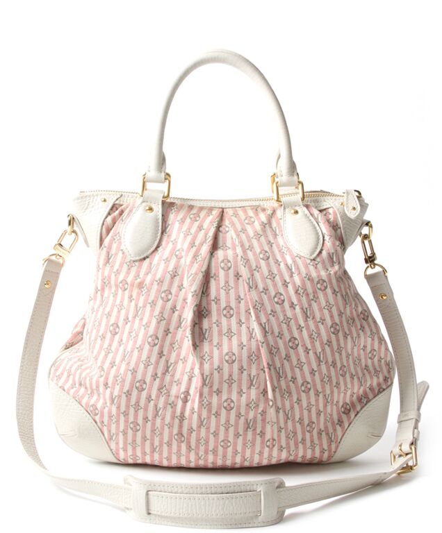 Louis Vuitton Monogram Mini Lin Croisette Marina PM (SHG-37293