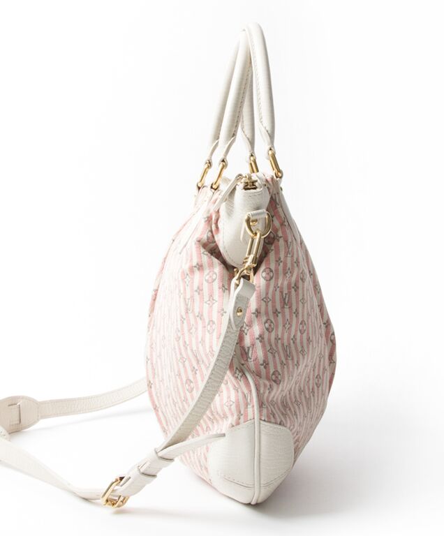 Louis Vuitton Vintage - Monogram Mini Lin Croisette Marina PM Bag - White  Pink - Leather Handbag - Luxury High Quality - Avvenice