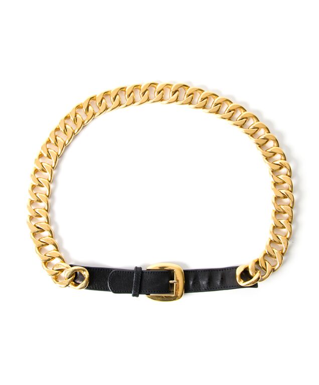Chanel Chunky Chain Belt Labellov Buy and Sell Authentic Luxury