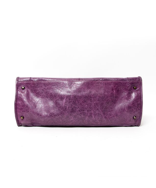 Balenciaga purple bag top