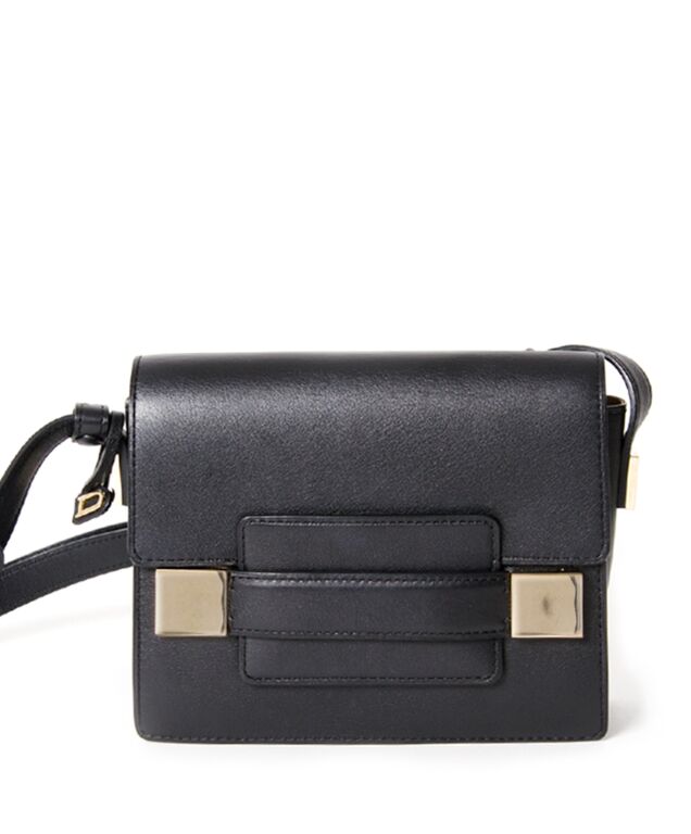 Delvaux Black Le Madame Mini Polo Labellov Buy and Sell Authentic Luxury