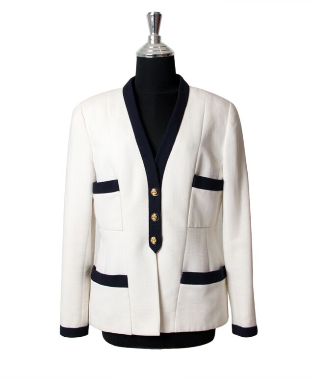 Vintage hot sale white blazer