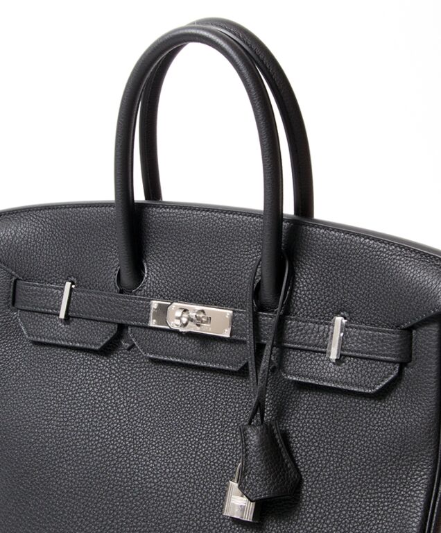 Hermès Birkin 35 Black Togo PHW ○ Labellov ○ Buy and Sell Authentic Luxury