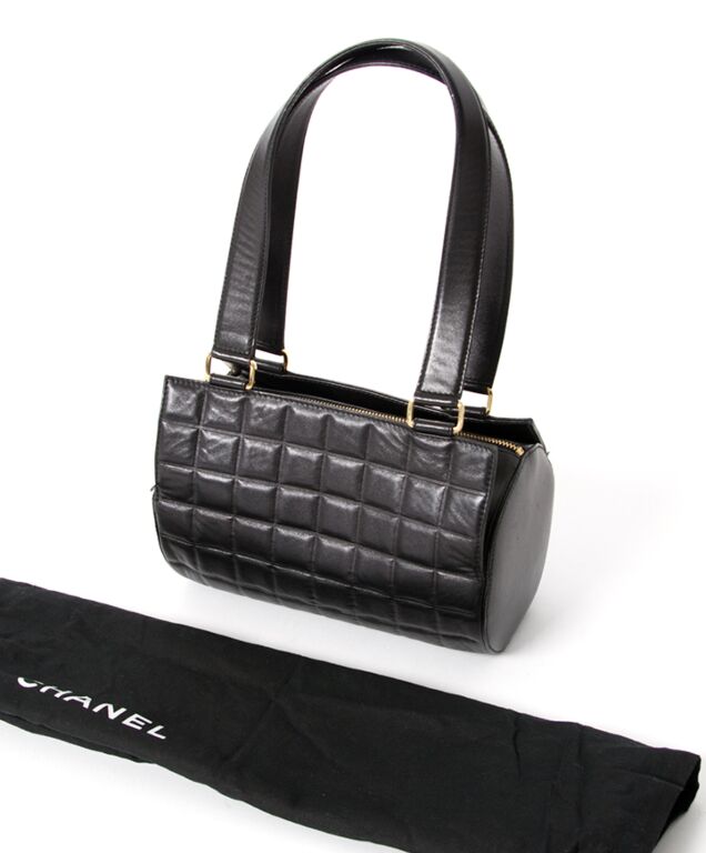 Chanel Black Cylinder bag ○ Labellov ○ Buy and Sell Authentic Luxury