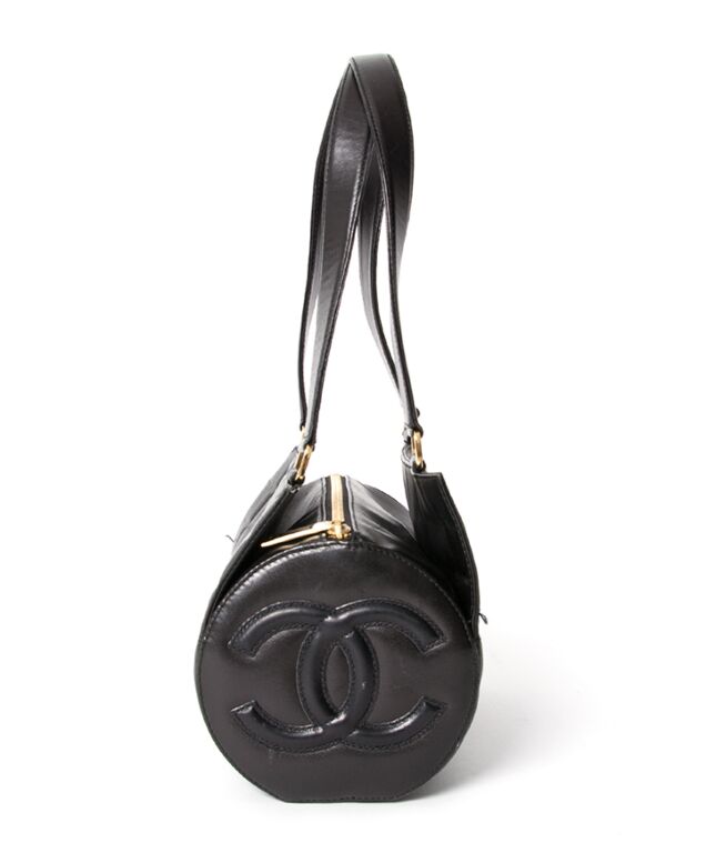 Chanel Black Cylinder bag ○ Labellov ○ Buy and Sell Authentic Luxury