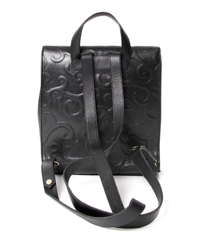 Black ysl sale backpack