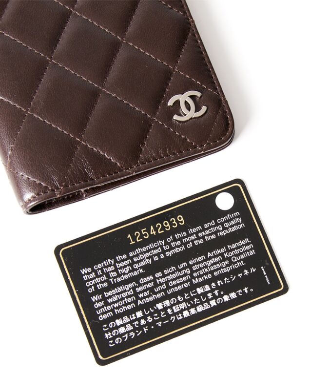 Chanel Black Caviar Leather Agenda/Notebook - Yoogi's Closet