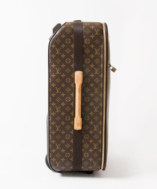 Louis Vuitton Set of Two: Classic Monogram Coated Canvas Pegase 65, Lot  #58456