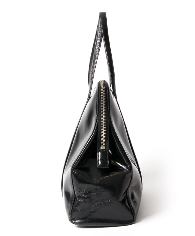 Prada Black Spazzolato Shoulder Bag Labellov Buy and Sell