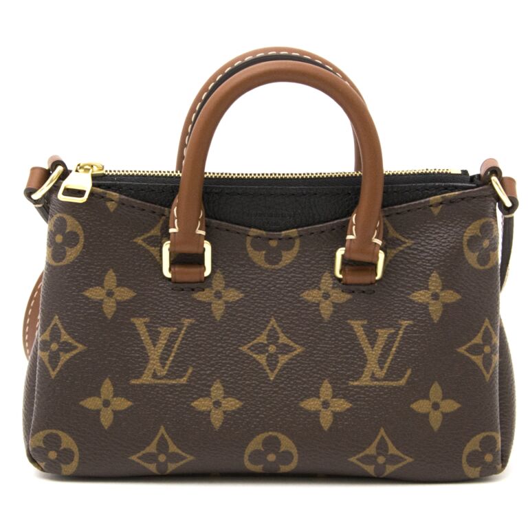 Louis Vuitton - Authenticated Nano Noé Handbag - Cloth Brown for Women, Very Good Condition