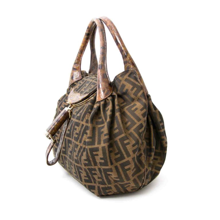 Fendi Zucca Turtle Spy Bag ○ Labellov ○ Buy and Sell Authentic