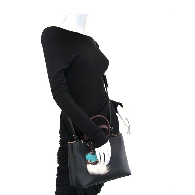 Fendi petite 2jours black discount