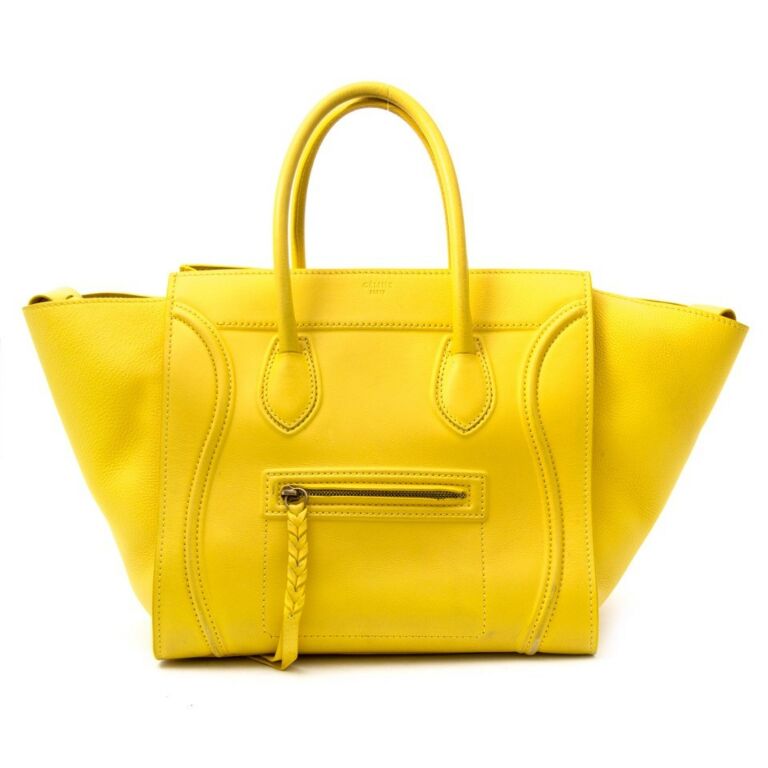 C line Yellow Medium Luggage Phantom Handbag Labellov Buy