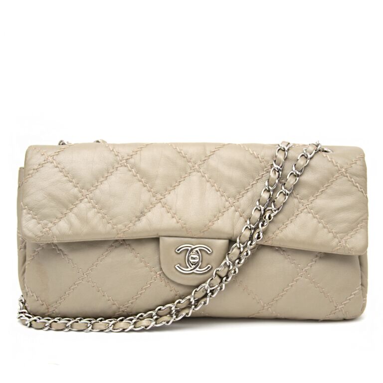 Chanel Gold East West Ultra Stitch Flap Bag ○ Labellov ○ Buy and Sell  Authentic Luxury