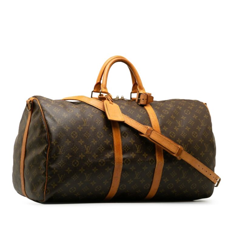 Louis Vuitton Monogram Keepall 55 Travel Bag ○ Labellov ○ Buy
