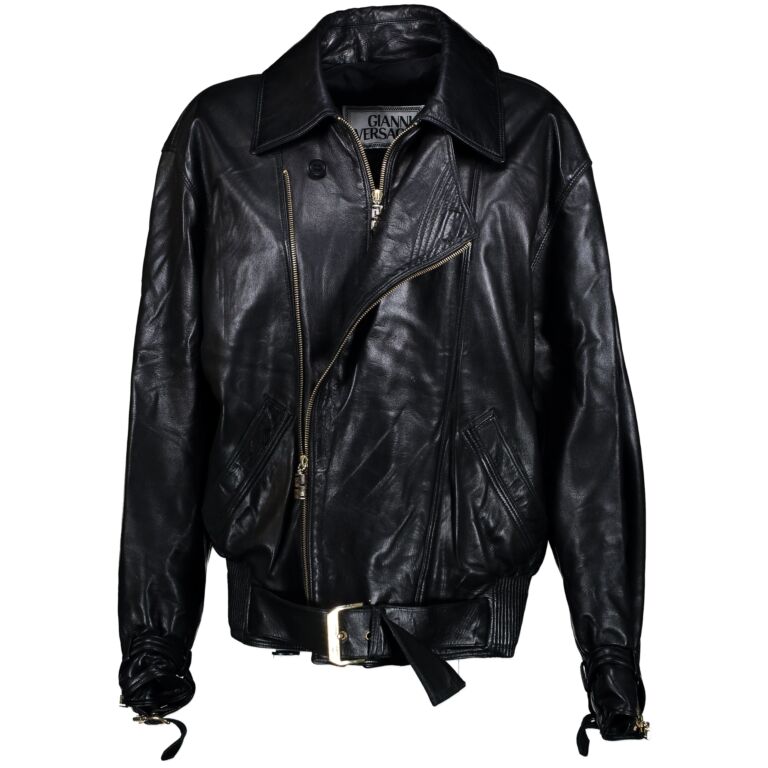 Chanel - Authenticated Leather Jacket - Leather Black Plain for Women, Very Good Condition