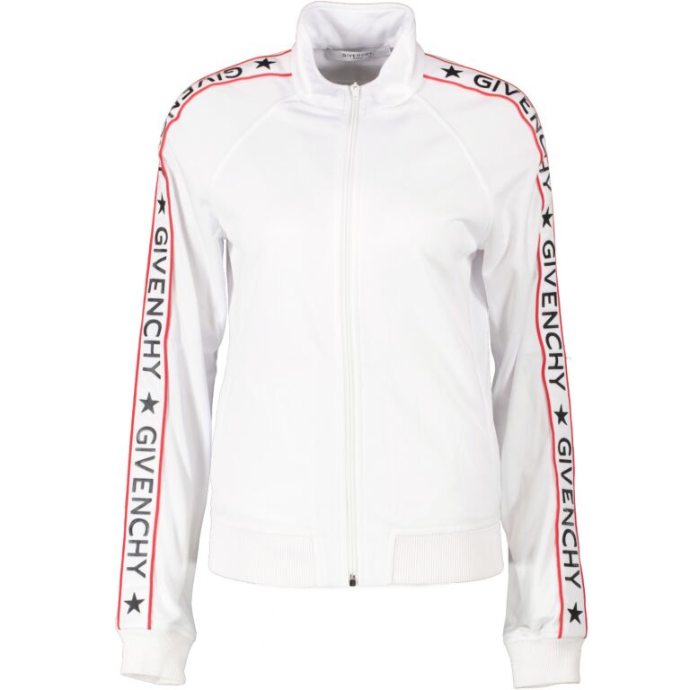 Givenchy White Tracksuit Top - Size 38 Labellov Buy and Sell Authentic ...