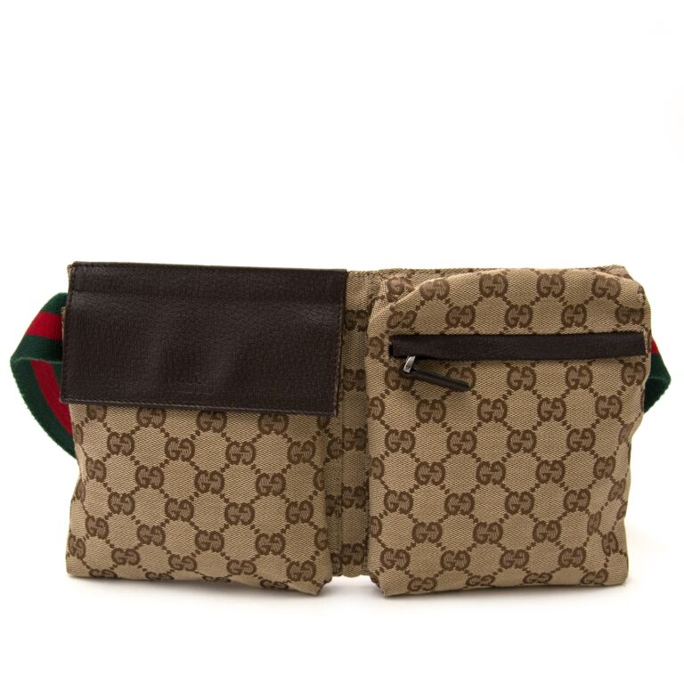 Gucci Monogram Belt Bag Labellov Buy and Sell Authentic Luxury