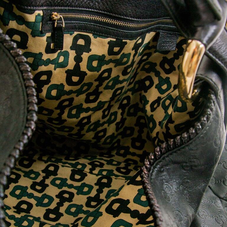 Gucci GG Monogram Classic Hobo Bag - Ziniosa