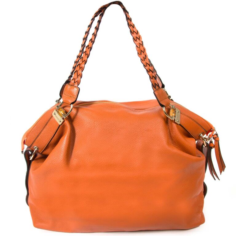 Gucci Orange Leather 