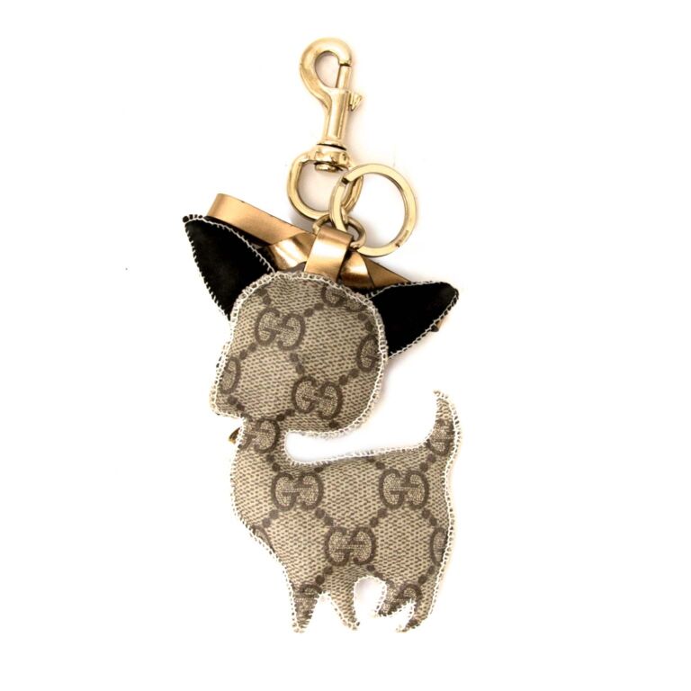 Gucci key charm dog - Gem