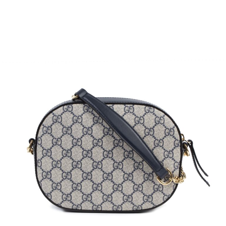 Gucci supreme mini cheap chain bag