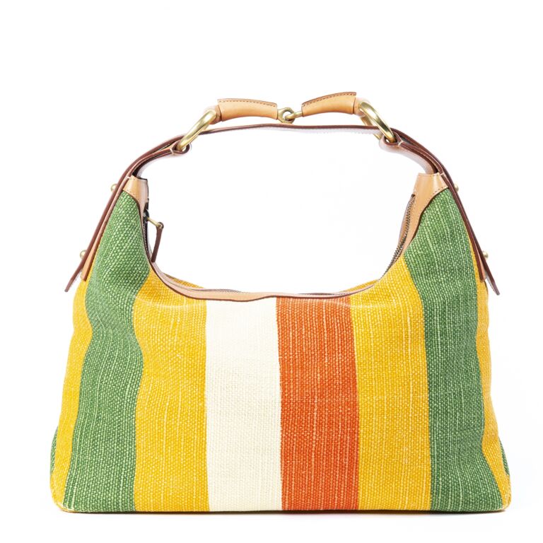 Gucci bag 2025 with stripes