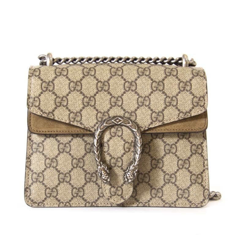 Gucci Dionysus GG Supreme Mini Bag Labellov Buy and Sell