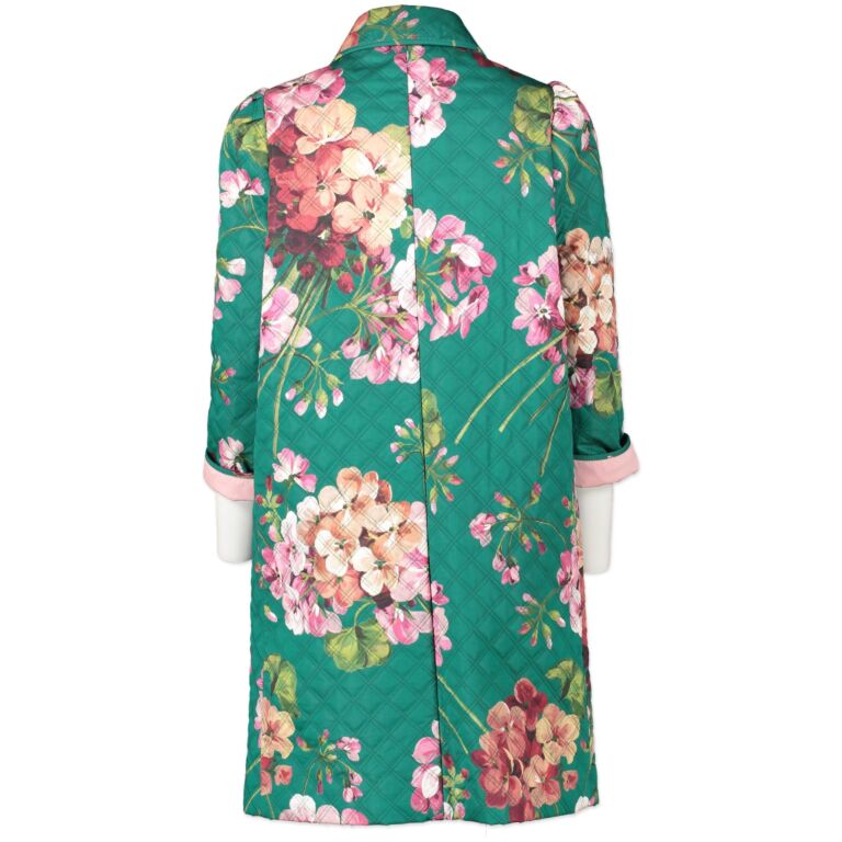 Gucci shop floral coat