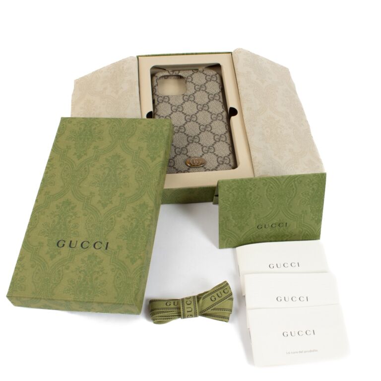 Gucci GG Monogram iPhone 12 Pro Max Case ○ Labellov ○ Buy