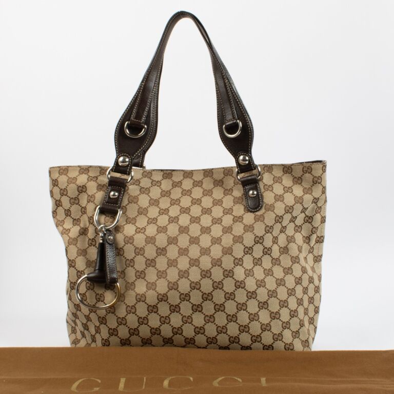 バッグ Gucci GG canvas tote bag Gucci GG Canvas Tote Bag ○ Labellov ○ Buy and Sell