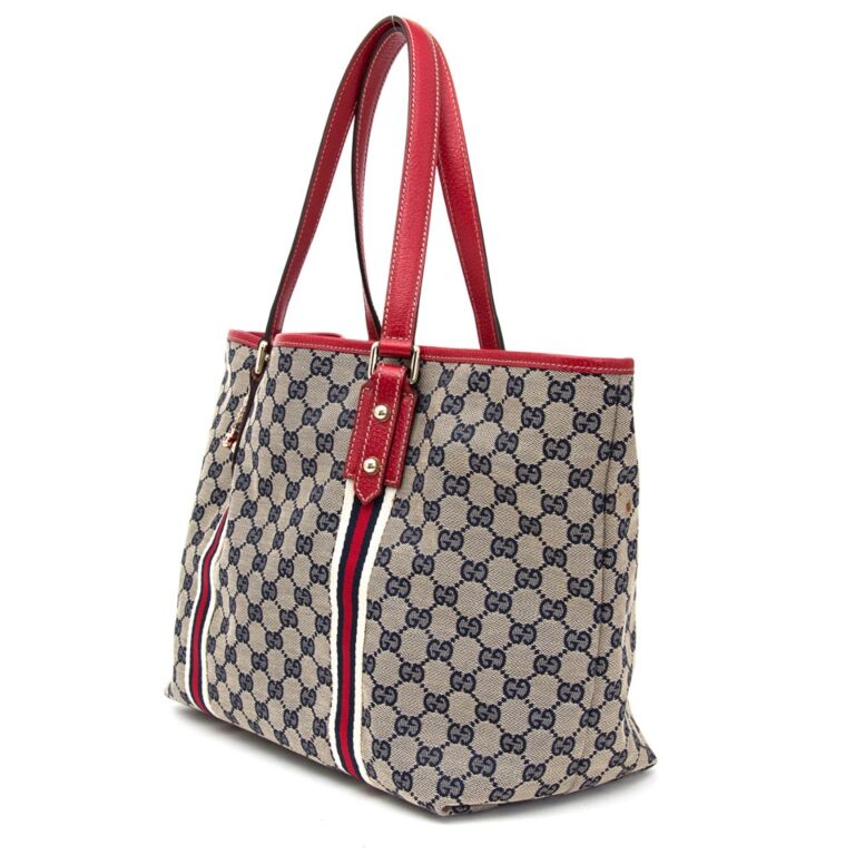Gucci Tote Shopper Bag Labellov Buy and Sell Authentic Luxury