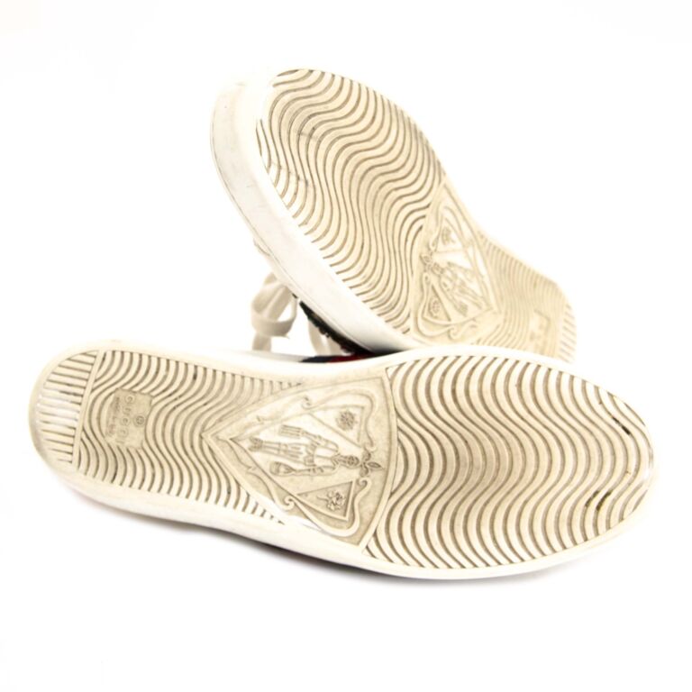 Gucci sneakers white snake top