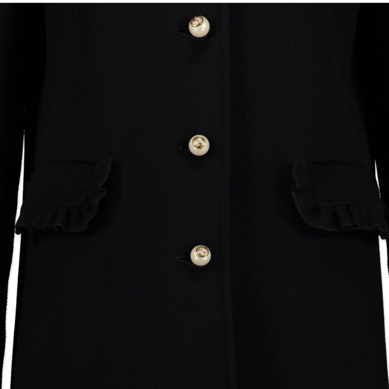 Gucci black coat clearance