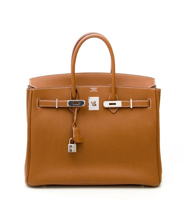Herm s Gold Birkin 35 Togo PHW Labellov Buy and Sell
