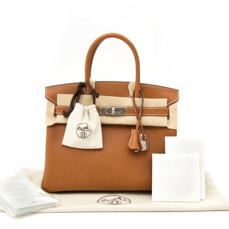 Birkin 30 Barenia Faubourg Fauve