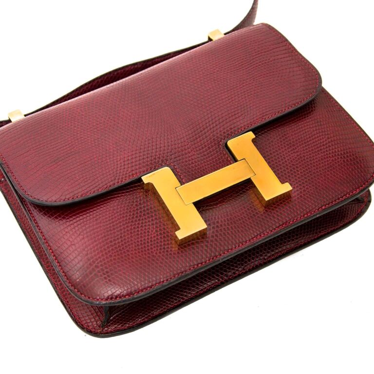 Hermès Constance 24 Red Leather ref.237531 - Joli Closet