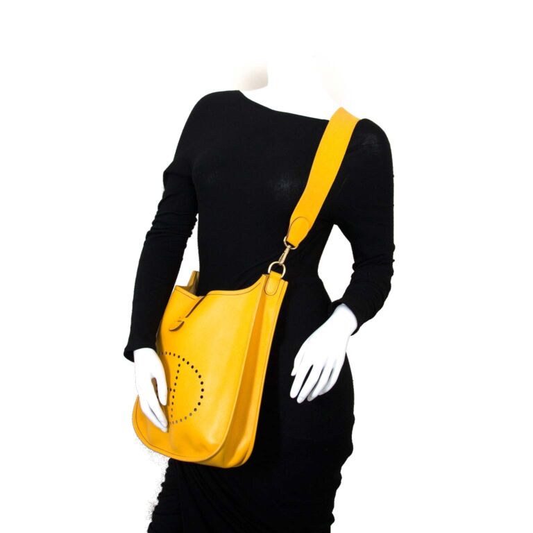 Hermes top evelyne yellow