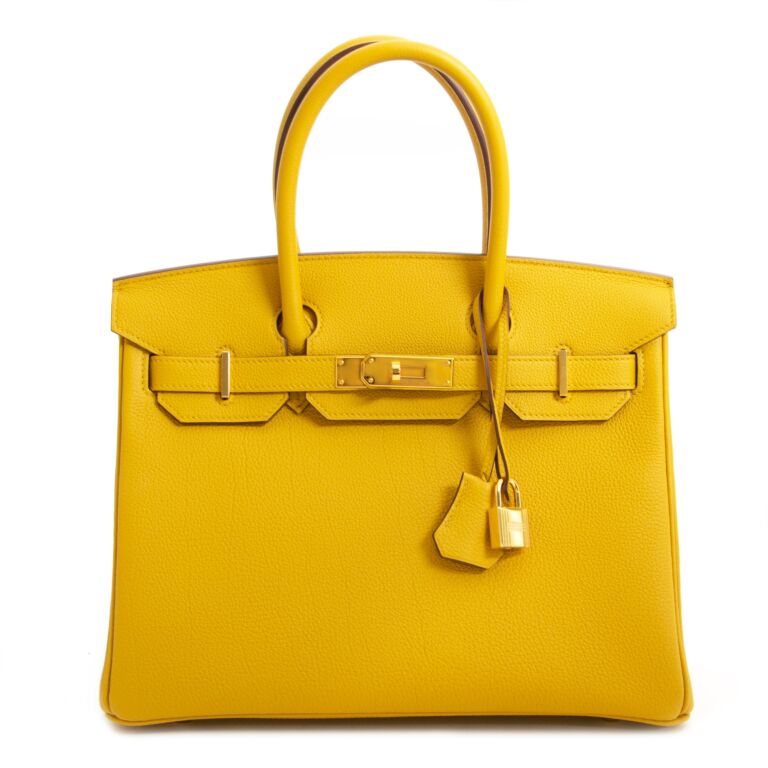 Hermes hotsell bag yellow