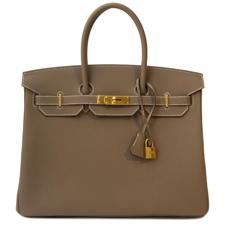 BRAND NEW Herm s Birkin 35 Etoupe Togo GHW Labellov Buy and