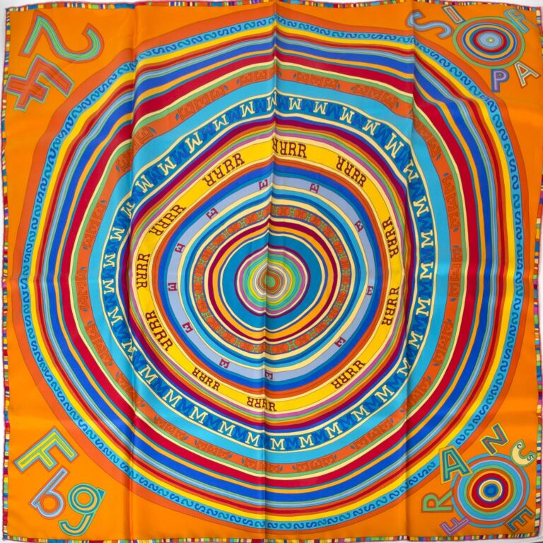 Hermès Carré Silk Scarf 