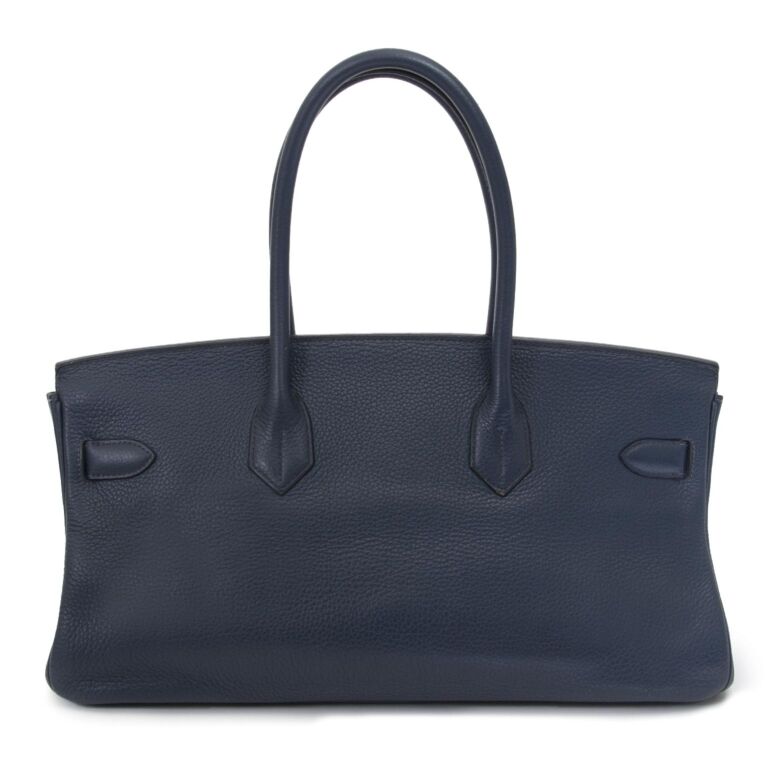 Herm s Shoulder Birkin 42 Midnight Blue JPG Bag Labellov Buy