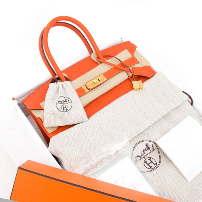 Hermès Birkin 30 Epsom Gris Etain GHW ○ Labellov ○ Buy and Sell Authentic  Luxury